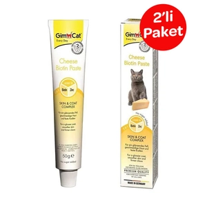 Gimcat Paste Biotinli Peynirli Macun 50 GR x 2