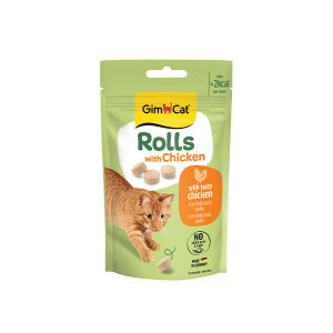 GimCat Rolls Tavuklu Kedi Ödül Tableti 50 g