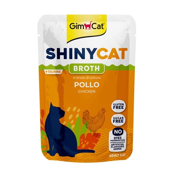 Gimcat Shinycat Pouch Tavuk 70 gr - 1