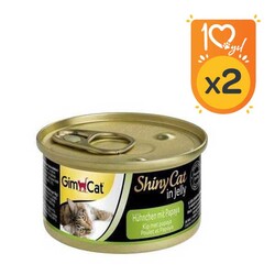Gimcat ShinyCat Tavuk ve Papayalı Kedi Yaş Maması 70 GR x 2 Adet