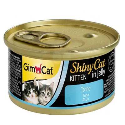 GimCat ShinyCat Ton Balıklı Yavru Kedi Konservesi 70 Gr - 1