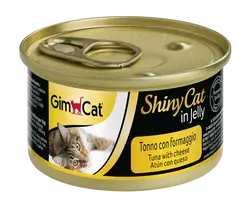 GimCat Shinycat Tuna Ve Peynirli Kedi Konservesi 70 GR