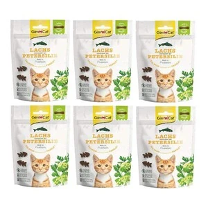 Gimcat Soft Snacks Somon ve Maydanozlu Tahılsız Kedi Ödülü 60 gr - 6