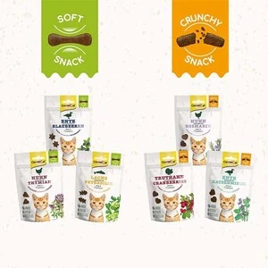 Gimcat Soft Snacks Somon ve Maydanozlu Tahılsız Kedi Ödülü 60 gr - 5