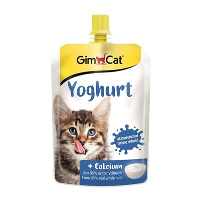 GimCat Kalsiyumlu Kedi Ödül Yoğurdu 150 g - 1