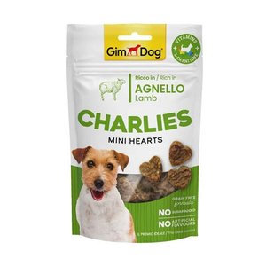 Gimdog Charlies Mini Hearts Kuzu Etli Köpek Ödülü 70Gr