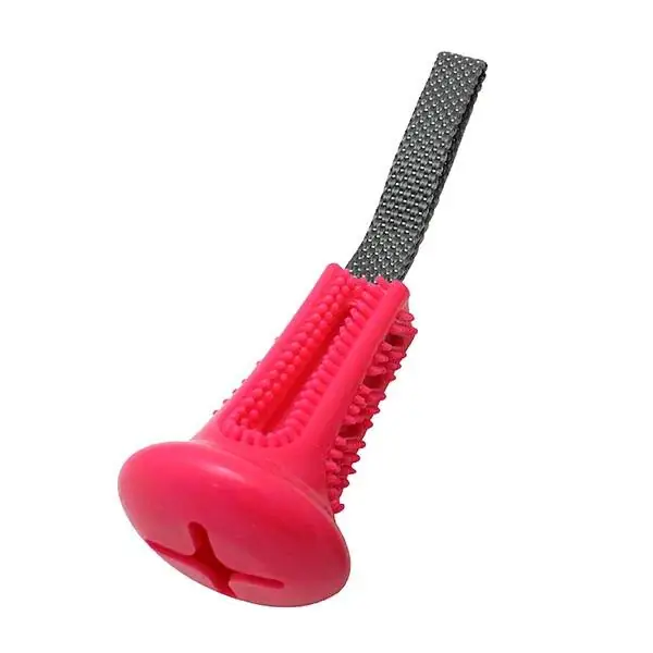 Gimdog Çubuk Şeklinde Çekiştirmeli Köpek Ödül Oyuncağı Pembe - 1