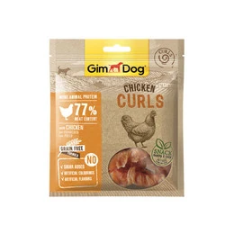 GimDog Curls Tavuklu Köpek Ödülü 55gr