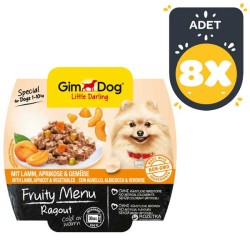 Gimdog Kuzu Ve Kayısı Ezme Köpek Yaş Maması 100 GR * 8 Adet