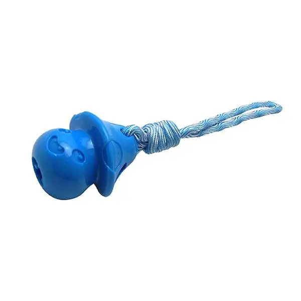 Gimdog Mantar Şeklinde Çekiştirmeli Köpek Ödül Oyuncağı Mavi - 1
