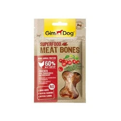 Gimdog MeatBones Tavuk Kızılcıklı ve Biberiyeli Köpek Ödül Maması 70gr - 2