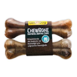 Gimdog Mordimi Natural Press Köpek Ödül Kemiği 14 CM 2 Li