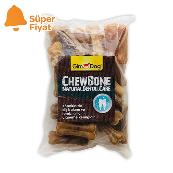 GimDog Naturel Mordimi Press Kemik 5cm 25li - 1