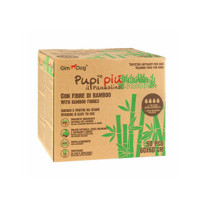 GimDog Pupi Piu Bamboo Köpek Çiş Eğitim Pedi 60x60 cm (50'li)