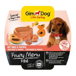 Gimdog Sığır Etli Ve Papayalı Ezme Köpek Yaş Maması 100 Gr