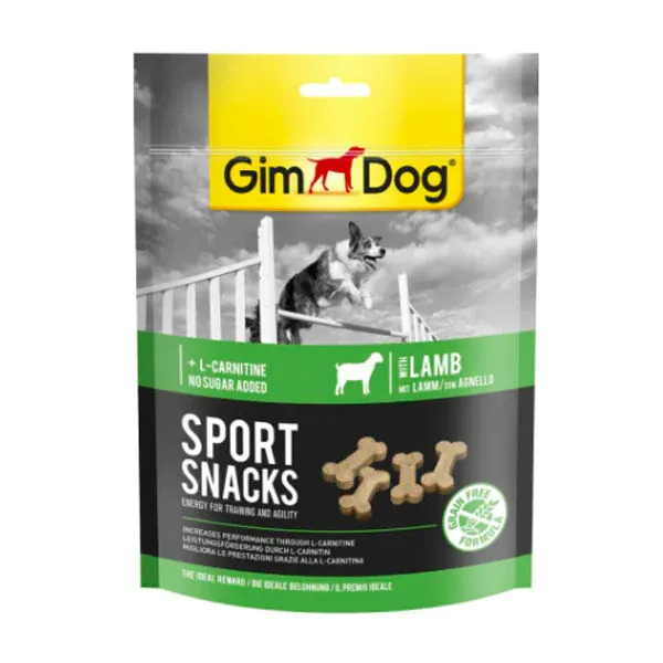 GimDog Sportsnacks Kuzu&L-Carnitinli Ödül Tableti 150 Gr - 1