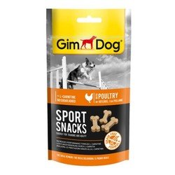 Gimdog Sportsnacks Tavuk L Carnitinli Şekersiz Tahılsız Köpek Ödül Tableti 60 GR