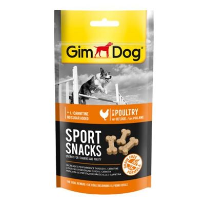 Gimdog Sportsnacks Tavuk L Carnitinli Şekersiz Tahılsız Köpek Ödül Tableti 60 GR - 1