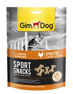 Gimdog Sportsnacks Tavuk&L-Carnitinli  Köpek Ödül Tableti 150gr
