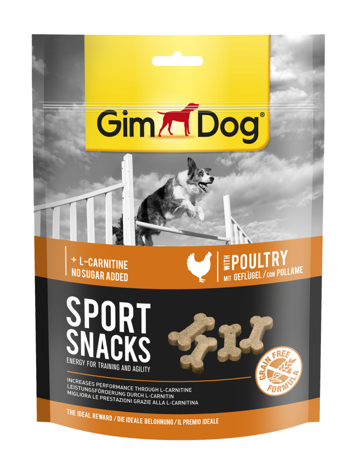 Gimdog Sportsnacks Tavuk&L-Carnitinli Köpek Ödül Tableti 150gr - 1