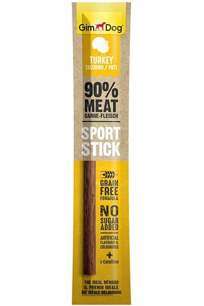 GimDog SportSticks Tahılsız Hindi Etli Köpek Ödül Çubuğu 12 GR - 1