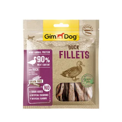 GimDog Tahılsız Fileto Ördek Köpek Ödülü 60gr - 1