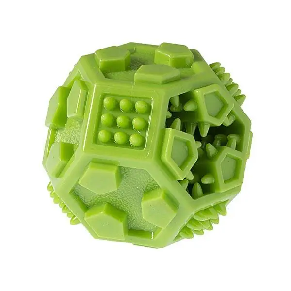 Gimdog Top Şeklinde Köpek Ödül Oyuncağı Yeşil - 1