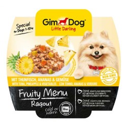 Gimdog Tuna Balıklı Ve Ananaslı Ezme Köpek Yaş Maması 100 Gr