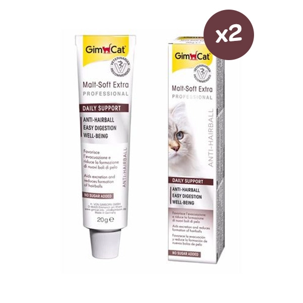 Gimcat Malt Soft Extra Kedi Pastası 20 gr x 2 - 1
