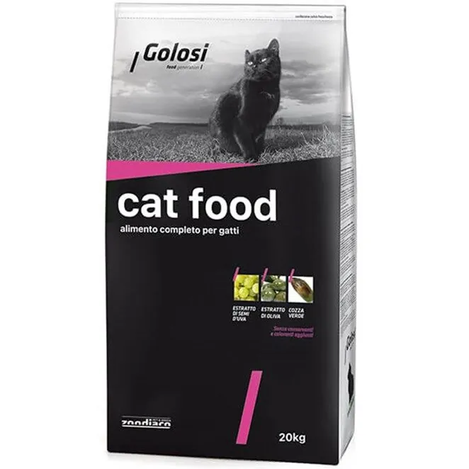 Golosi Cat Somonlu Kısırlaştırılmış Kedi Maması 20 KG - 1