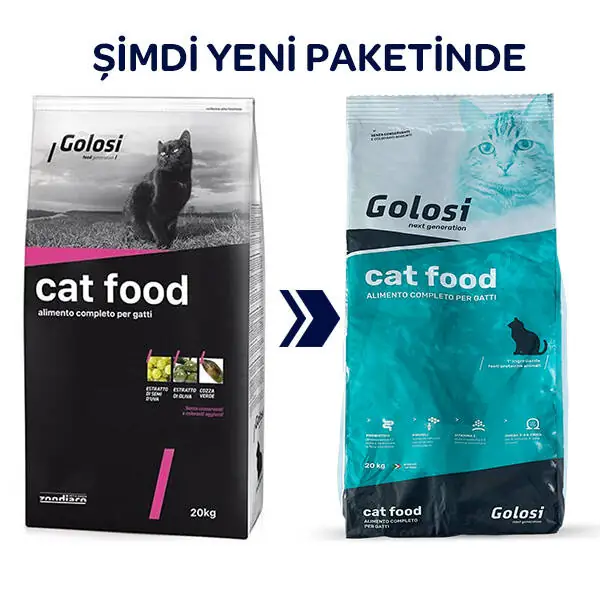 Golosi Cat Somonlu Kısırlaştırılmış Kedi Maması 20 KG - 2
