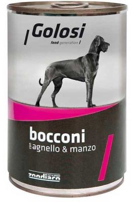 Golosi Kuzu Etli ve Sığır Etli Köpek Yaş Maması 400 GR - 2