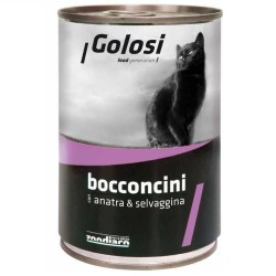 Golosi Ördek ve Av Hayvanlı Kedi Yaş Maması 400 GR
