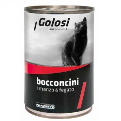 Golosi Sığır Etli ve Ciğerli Kedi Yaş Maması 400 GR