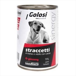 Golosi Straccetti Kırmızı Etli Ve Sebzeli Köpek Yaş Maması 400 Gr