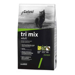 Golosi Tri Mix Tavuklu ve Biftekli Kedi Maması 1.5 KG