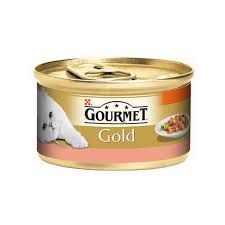 Gourmet Gold Parça Etli Alabalık Sebze Kedi Yaş Maması 85 GR - 1