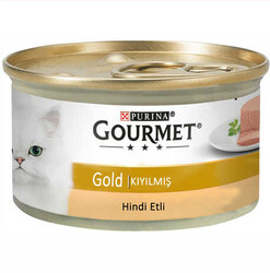 Gourmet Gold Kıyılmış Hindi Etli Kedi Yaş Maması 85GR x 6 Adet - 2