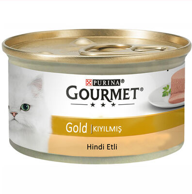 Gourmet Gold Kıyılmış Hindi Etli Kedi Yaş Maması 85 Gr * 24 ADET - 2