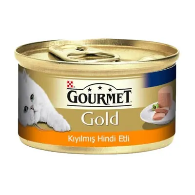 Gourmet Gold Kıyılmış Hindi Etli Kedi Konservesi 85 GR - 1
