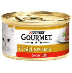 Gourmet Gold Kıyılmış Sığır Etli Kedi Yaş Maması 85 GR * 24 ADET - 2