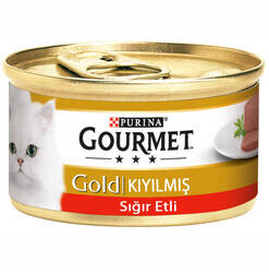 Gourmet Gold Kıyılmış Sığır Etli Kedi Yaş Maması 85 GR * 24 ADET - 2