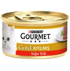 Gourmet Gold Kıyılmış Sığır Etli Kedi Konserve 85 GR * 24 ADET - 2