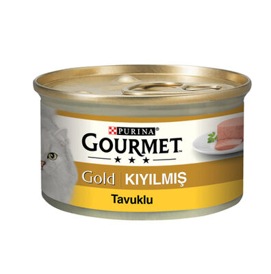 Gourmet Gold Kıyılmış Tavuklu Kedi Yaş Maması 85 GR x 6 Adet - 2