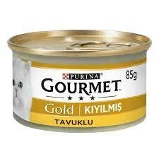 Gourmet Gold Kıyılmış Tavuklu Konserve Kedi Maması 85 GR