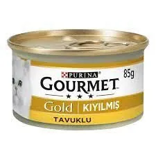 Gourmet Gold Kıyılmış Tavuklu Konserve Kedi Maması 85 GR - 1