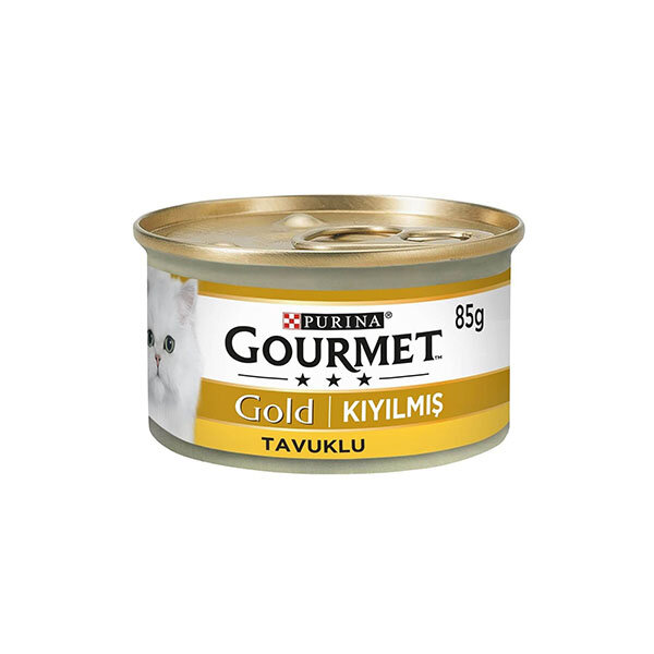 Gourmet Gold Kıyılmış Tavuklu Kedi Yaş Maması 85 GR - 1
