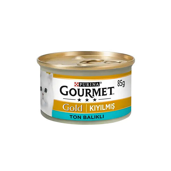 Gourmet Gold Kıyılmış Ton Balıklı Kedi Yaş Maması 85 Gr - 1