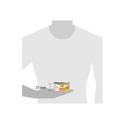 Gourmet Gold Parça Etli Somonlu ve Tavuklu Yaş Kedi Maması 85 GR - 3