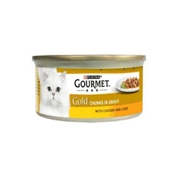 Gourmet Gold Tavuk ve Ciğerli Kedi Konservesi 85 Gr - 3